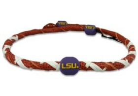Louisiana State Tigers Spiral Necklace