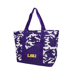 Louisiana State Tigers Super-Duty Camo Tote PURP