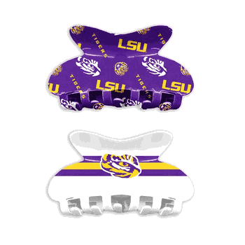 Louisiana State Tigers Team Hair Claw Set
