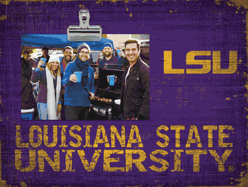 Louisiana State Tigers Team Name Clip Frame