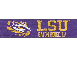 Louisiana State Tigers Team Name Sign