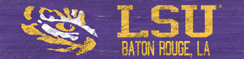 Louisiana State Tigers Team Name Sign