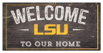 Louisiana State Tigers Welcome Distressed 6 x 12