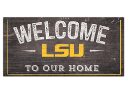 Louisiana State Tigers Welcome Distressed 6 x 12