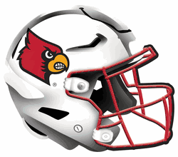 Louisville Cardinals 12in Authentic Helmet Sign