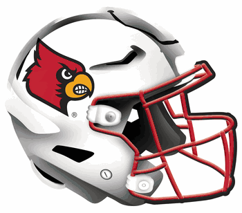 Louisville Cardinals 12in Authentic Helmet Sign