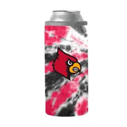 Louisville Cardinals 12oz Tie Dye Slim Can Coolie