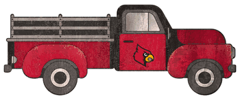 Louisville Cardinals 15in Truck cutout