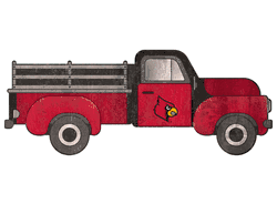 Louisville Cardinals 15in Truck cutout