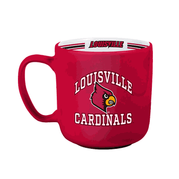 Louisville Cardinals 15oz Stripe Mug