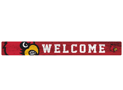 Louisville Cardinals 16in. Welcome Strip