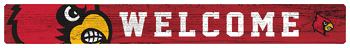 Louisville Cardinals 16in. Welcome Strip