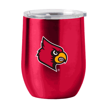 Louisville Cardinals 16oz Gameday Stainless Curved Beverage