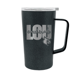 Louisville Cardinals 18oz Onyx Hustle Travel Mug