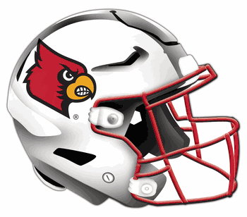 Louisville Cardinals Authentic Helmet Cutout 24