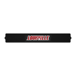 Louisville Cardinals Bar Drink Mat - 3.25in. x 24in.