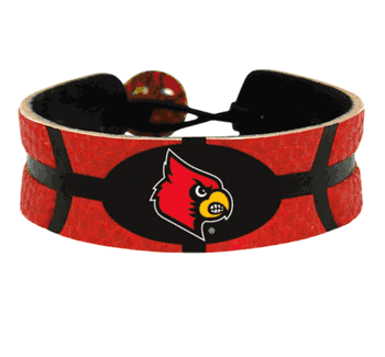 Louisville Cardinals Bracelet Team Color Basketball CO
