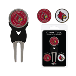 Louisville Cardinals Divot Tool and Marker Set