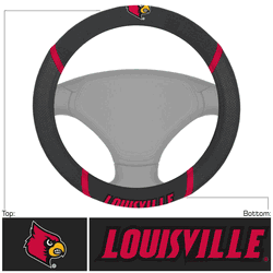 Louisville Cardinals Embroidered Steering Wheel Cover