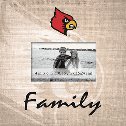 Louisville Cardinals Family Picture Frame