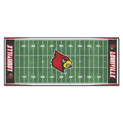 Louisville Cardinals Field Runner Mat - 30in. x 72in.