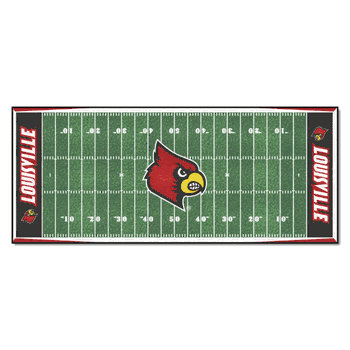 Louisville Cardinals Field Runner Mat - 30in. x 72in.