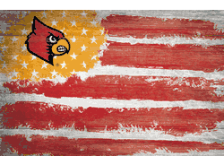 Louisville Cardinals Flag 17x26