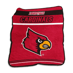 Louisville Cardinals Gameday Raschel Throw