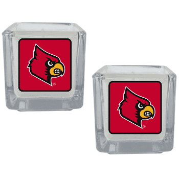 Louisville Cardinals Graphics Candle Set