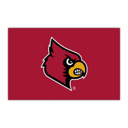 Louisville Cardinals HiDef Rookie Mat - 18in. X 30in.