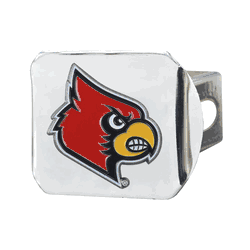 Louisville Cardinals Hitch Cover - 3D Color Emblem