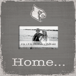 Louisville Cardinals Home Picture Frame
