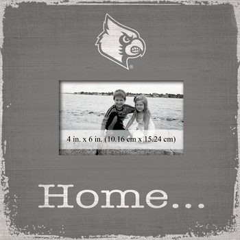 Louisville Cardinals Home Picture Frame