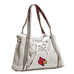 Louisville Cardinals Hoodie Purse Grey
