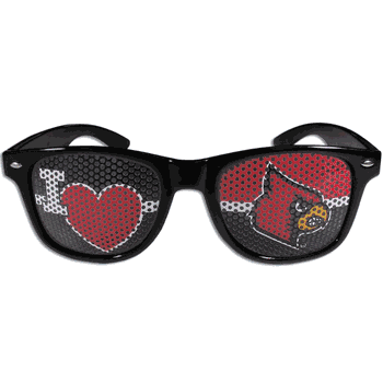 Louisville Cardinals I Heart Game Day Shades