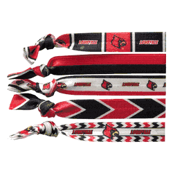 Louisville Cardinals Knotted Hair Tie