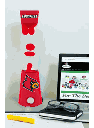 Louisville Cardinals Magma Lamp - Bluetooth Speaker