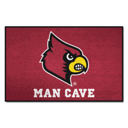 Louisville Cardinals Man Cave Starter Mat Accent Rug - 19in. x 30in.
