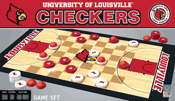 Louisville Cardinals NCAA Checkers
