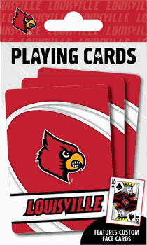 Louisville Cardinals NCAA Playing Cards