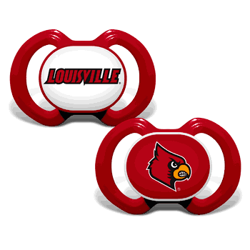 Louisville Cardinals Pacifier 2-Pack