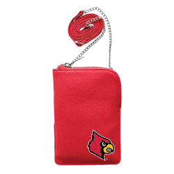 Louisville Cardinals Pebble Smart Purse Light Red