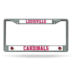 Louisville Cardinals Chrome Frame