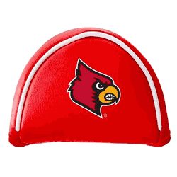 Louisville Cardinals Putter Cover - Mallet (Colored)