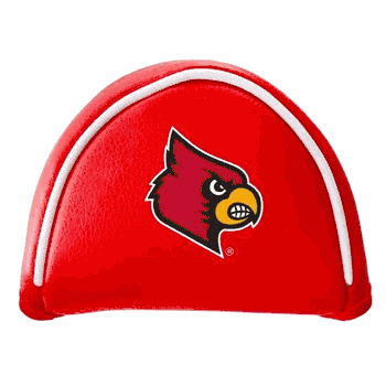 Louisville Cardinals Putter Cover - Mallet (Colored)