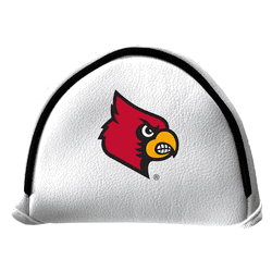 Louisville Cardinals Putter Cover - Mallet (White)