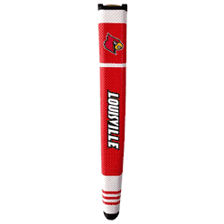 Louisville Cardinals Putter Grip (Colored with white stripes)