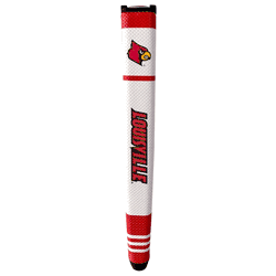 Louisville Cardinals Putter Grip (White with colored stripes)