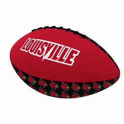 Louisville Cardinals Repeating Mini-Size Rubber Football