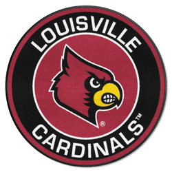 Louisville Cardinals Roundel Rug - 27in. Diameter